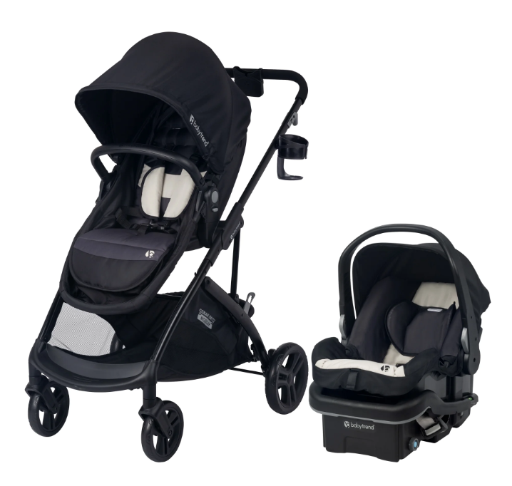 Baby Trend Sonar Switch 6-in-1 Modular Stroller Travel System, 2025, Desert  Tan