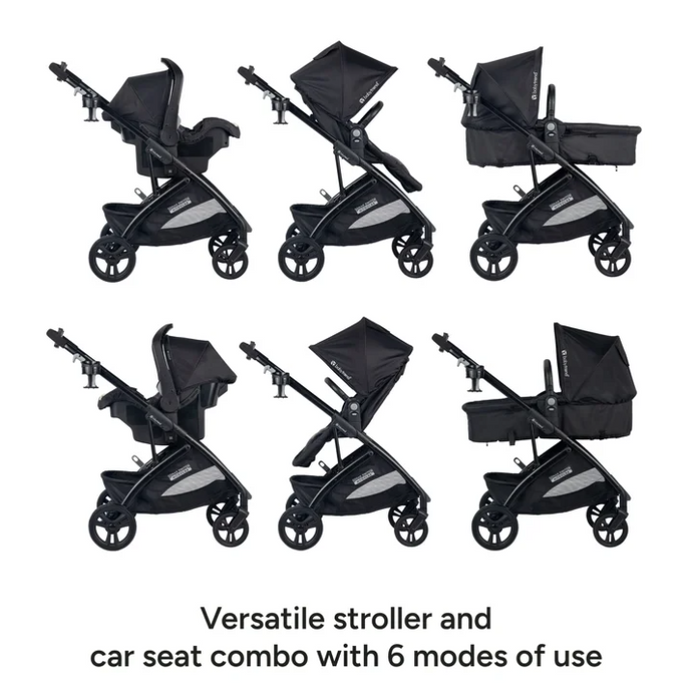 Baby Trend Sonar Switch 6-in-1 Modular Stroller Travel System, 2025, Desert Tan