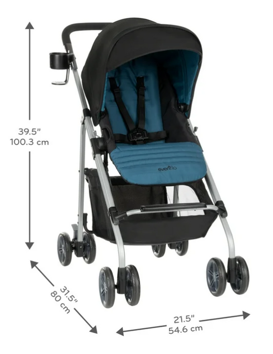 Evenflo Reversi Lightweight Reversible Stroller, 2025, Artemis Blue