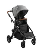 Shop Mockingbird Single to Double 3.0 Stroller, 2025, Charcoal with Penny Leather, Heather Grey at GoodBuy Gear