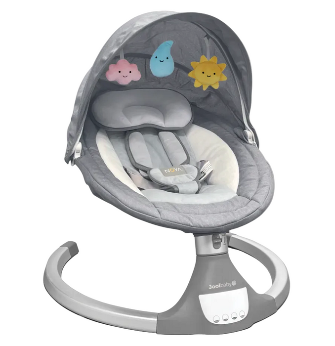 Jool Nova Baby Swing, Gray, Signature