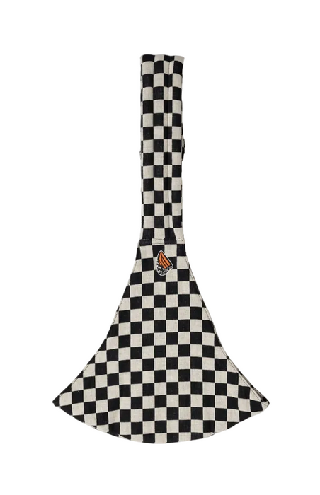 Shop Mabē The Monarch Toddler Sling, Ebony Check at GoodBuy Gear