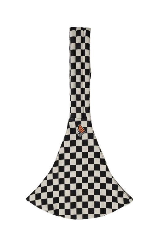 Shop Mabē The Monarch Toddler Sling, Ebony Check at GoodBuy Gear