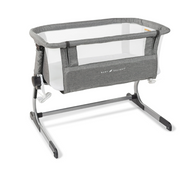 Shop Baby Delight Beside Me Dreamer Bassinet & Bedside Sleeper, Charcoal Tweed at GoodBuy Gear