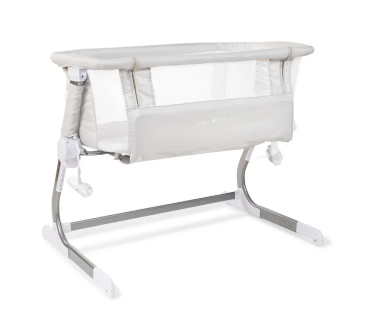 Baby Delight Beside Me Dreamer Bassinet & Bedside Sleeper, Driftwood Grey