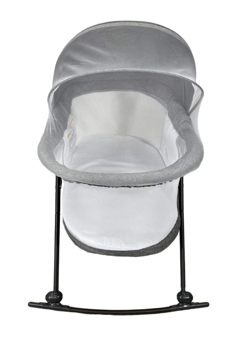 Shop Baby Delight Go With Me Slumber Deluxe Portable Rocking Bassinet, Charcoal Tweed at GoodBuy Gear