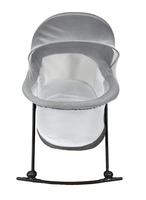 Shop Baby Delight Go With Me Slumber Deluxe Portable Rocking Bassinet, Charcoal Tweed at GoodBuy Gear