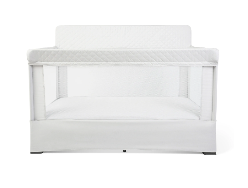 Shop Baby Delight Lunaire Full Size Mesh Crib and Playard, Driftwood Grey at GoodBuy Gear