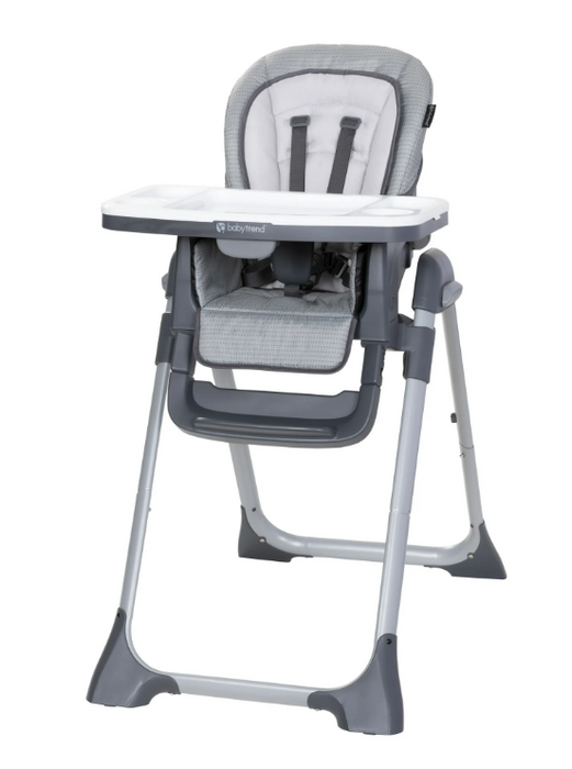 Baby Trend Sit Right High Chair, 2.0 Cozy Grey