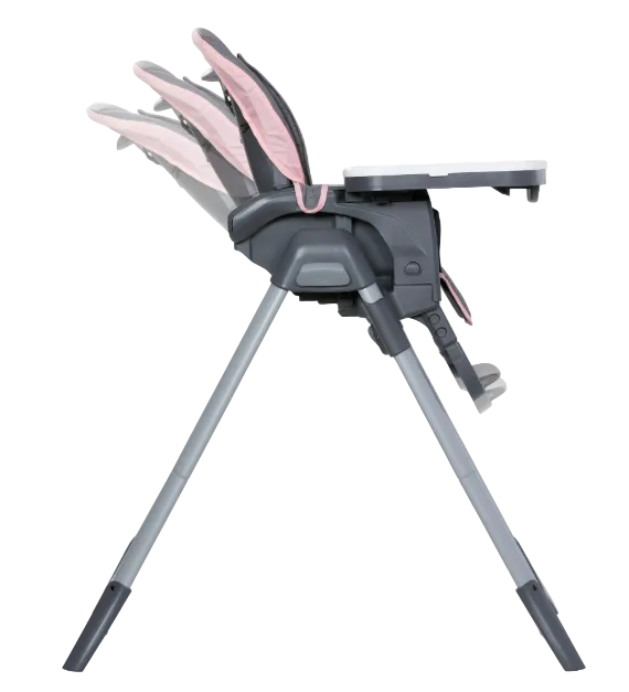 Baby Trend Sit Right High Chair, Cozy Pink