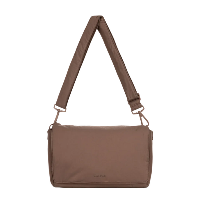 Shop Calpak Convertible Stroller Caddy Crossbody, Hazelnut at GoodBuy Gear