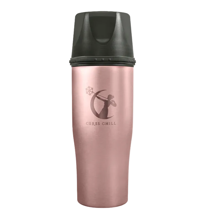 Shop Ceres Chill Demigoddess Mini Chiller, Made You Blush (Rose Gold) at GoodBuy Gear