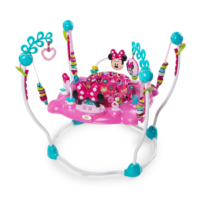 Shop Disney Baby Activity Jumper, Disney Baby Minnie Mouse PeekABoo at GoodBuy Gear
