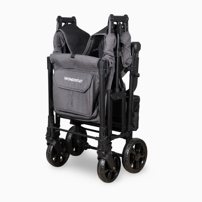 Wonderfold W2 Elite Pro Stroller Wagon, 2025, Charcoal Gray