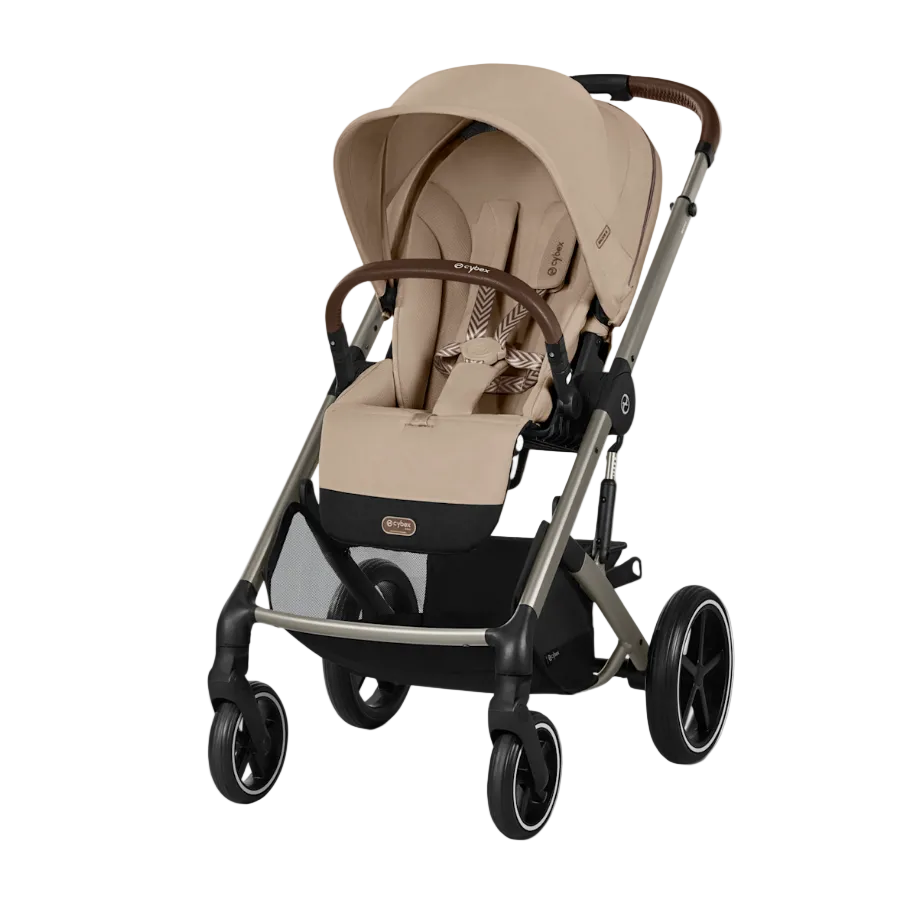 cybex balios s adapter Cybex Balios S Lux Stroller, 2025, Almond Beige, Silver