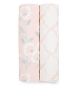 Shop Aden + Anais Silky Soft Swaddles, 2 Pack, Stencil at GoodBuy Gear