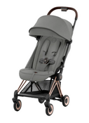 Shop Cybex Coya Stroller, 2023, Mirage Grey, Rose Gold at GoodBuy Gear