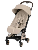 Shop Cybex Coya Stroller, 2024, Cozy Beige, Rose Gold at GoodBuy Gear