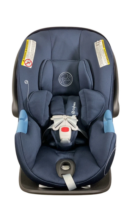 Shop Cybex Aton G Swivel SensorSafe Rotating Infant Car Seat, Ocean Blue, 2024 at GoodBuy Gear