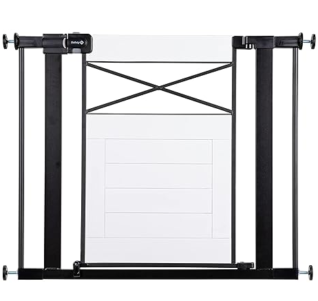 Shop Safety 1st Easy Install Modern Farmhouse Gate, White at GoodBuy Gear