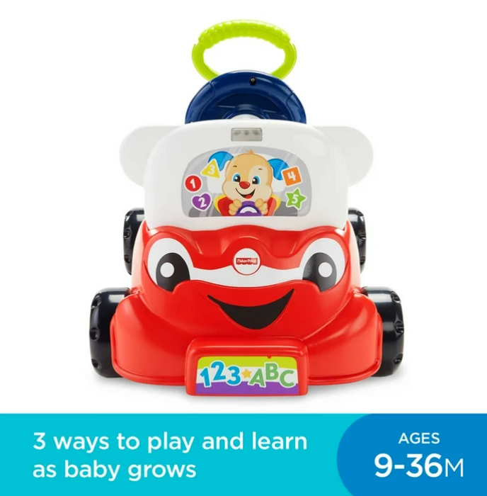 Fisher Price Laugh And Learn 3-in-1 Smart Car