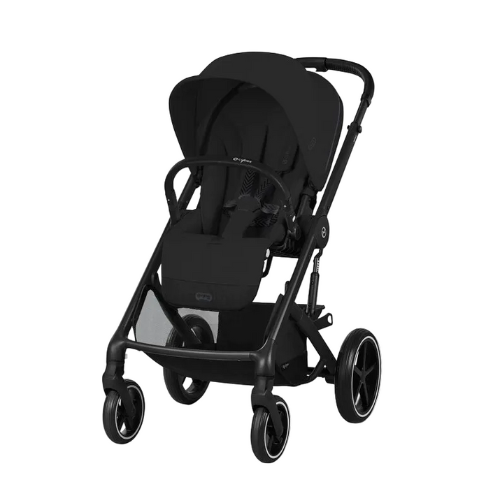 Cybex Balios S Lux Stroller, Moon Black, Black Frame, 2025