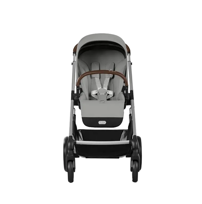 Cybex Balios S Lux Stroller, Stone Grey, Silver Frame, 2025