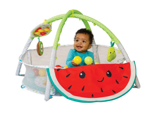 Shop Infantino 4-in-1 Jumbo Activity Gym and Ball Pit, Fruit at GoodBuy Gear