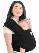 Shop KeaBabies Wrap Carrier, Trendy Black at GoodBuy Gear