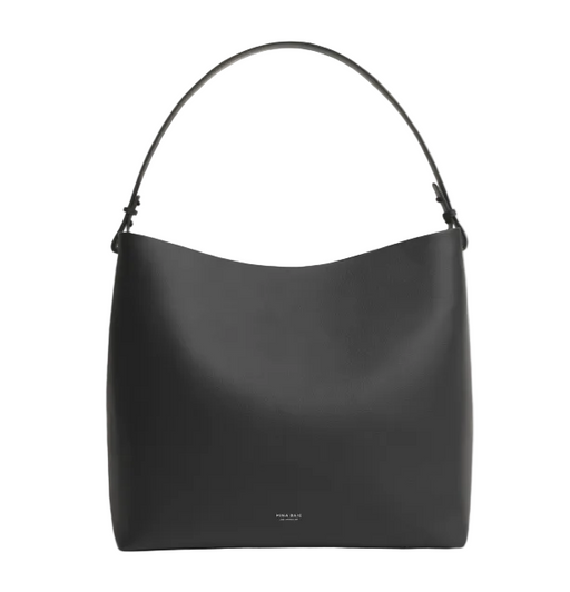 Shop Mina Baie Harlow Vegan Midi, Black at GoodBuy Gear