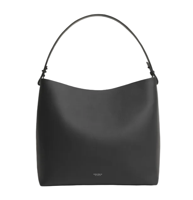 Mina Baie Harlow Vegan Midi, Black