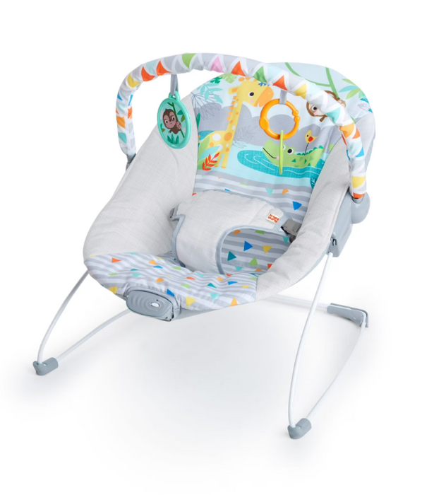 Bright Starts Vibrating Bouncer, Safari Fun