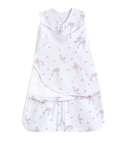 Shop Halo SleepSack Swaddle, Small, Flamingo at GoodBuy Gear