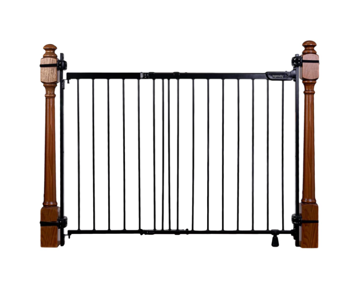 Summer Infant Metal Banister And Stair Safety Gate, Black