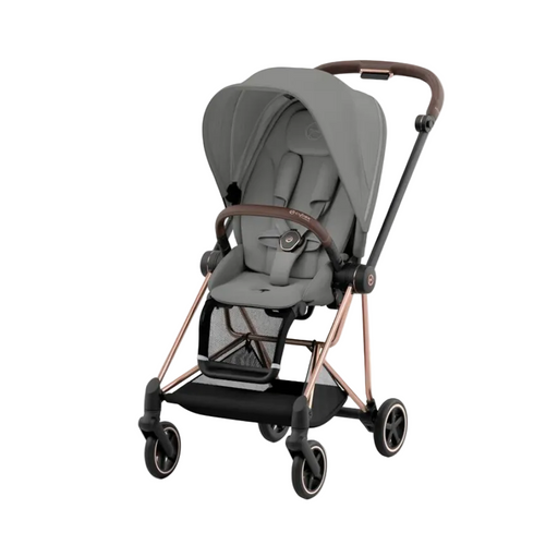 Shop Cybex MIOS Stroller, 2024, Mirage Grey, Rose Gold at GoodBuy Gear