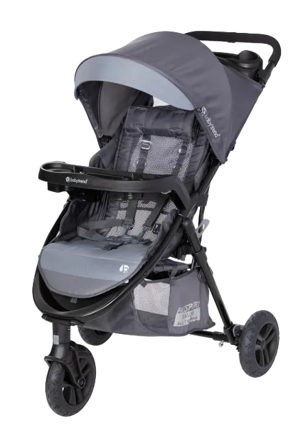 Baby Trend Passport Seasons All-Terrain Stroller, 2023, Dash Grey