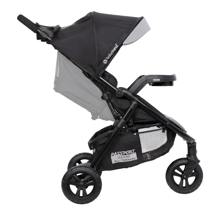 Baby Trend Passport Seasons All-Terrain Stroller, 2023, Dash Grey