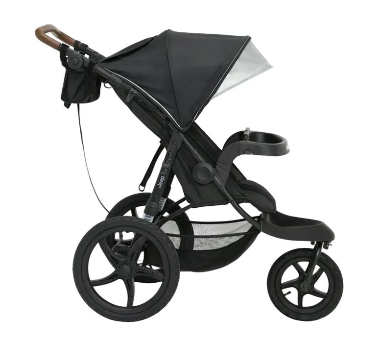 Delta Children Jeep TurboGlyde Jogging Stroller, 2024, Black