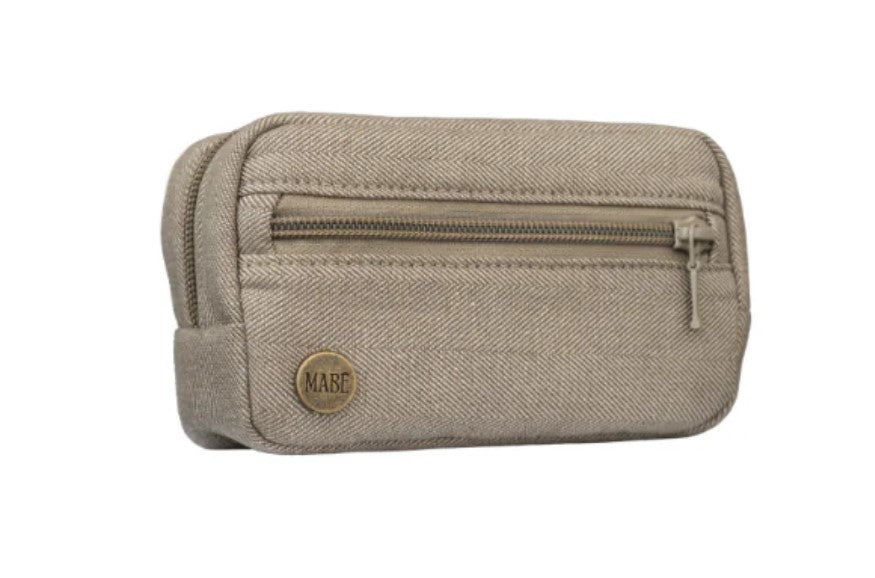 Mabē Monarch Accessory Bag, Herringbone