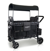 Shop Wonderfold W2 Original Multifunctional Double Stroller Wagon, 2024, Special Edition (Red Stiching) at GoodBuy Gear