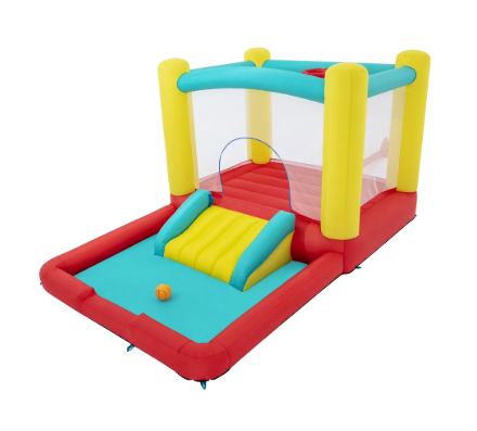 Play Day Jump 'N Away Inflatable Bounce House, Indoor/Outdoor
