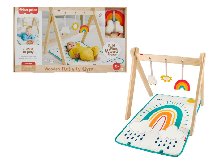 Fisher Price Wooden Activity Gym, 0M+