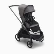Shop Bugaboo Dragonfly Stroller, 2025, Graphite, Grey Melange, Grey Melange at GoodBuy Gear