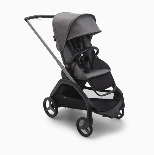 Shop Bugaboo Dragonfly Stroller, 2025, Graphite, Grey Melange, Grey Melange at GoodBuy Gear