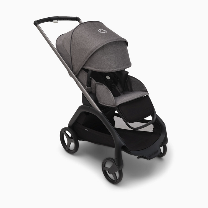 Shop Bugaboo Dragonfly Stroller, 2025, Graphite, Grey Melange, Grey Melange at GoodBuy Gear