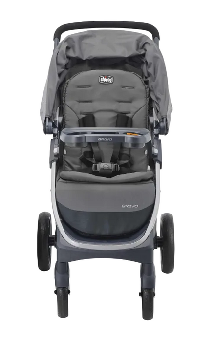 Shop Chicco Bravo Quick-Fold Stroller, 2023, Parker (Grey) at GoodBuy Gear
