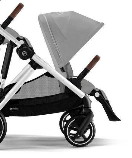 Shop Cybex Gazelle S Seat Unit, Brown Bumper Bar, Stone Grey at GoodBuy Gear