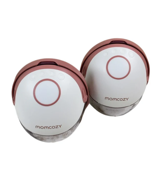 Momcozy Mobile Style Hands-free Breast Pump Double, Cozy Red