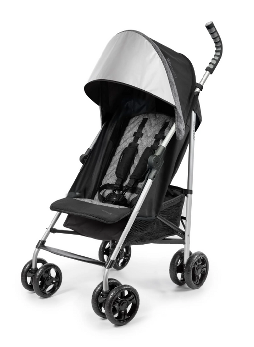Summer by Ingenuity 3Dlite ST Convenience Stroller, Black&Gray