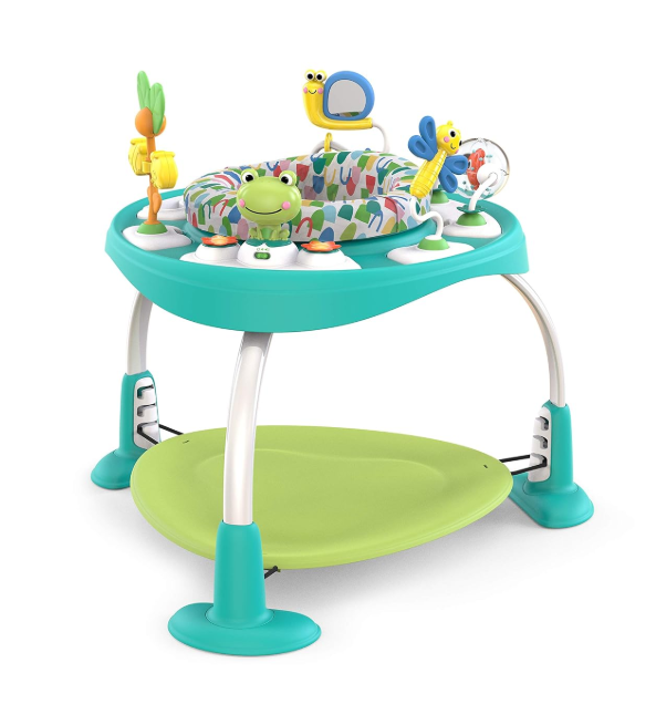 Shop Bright Starts Bounce Baby 2-in-1 Activity Jumper & Table, Playful Pond at GoodBuy Gear